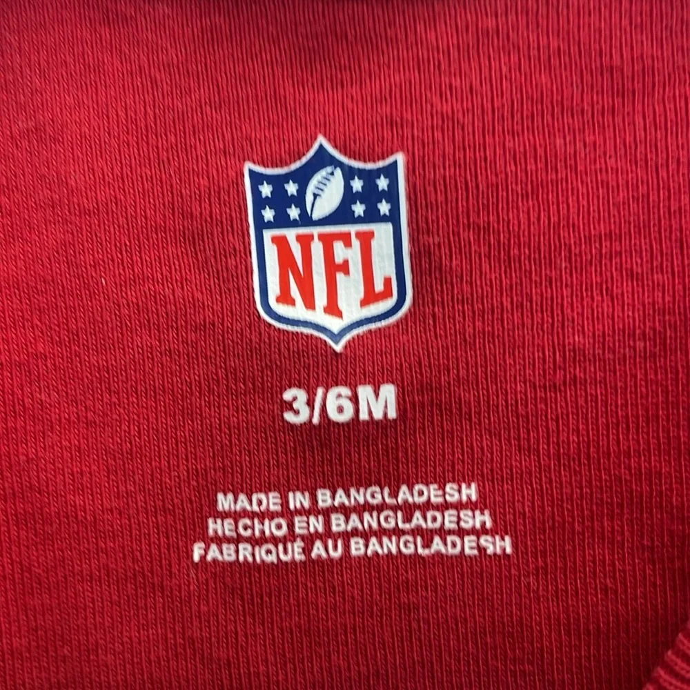 NFL Atlanta Falcons‎ Red Baby onesie